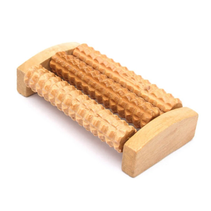 

1PC Traditional Wooden Roller Massager Without The Need Electricity Stress Relief Relaxation Health Care Therapy Foot Massage