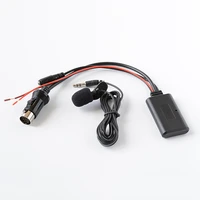 bluetooth aux cable with microphone for kenwood 13 pin cd stereo bluetooth module aux receiver cable adapter