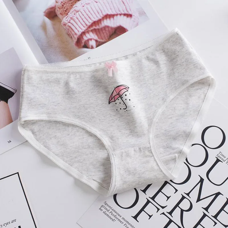 4 шт. трусики для подростков трусы с героями мультфильмов молодых девушек удобные