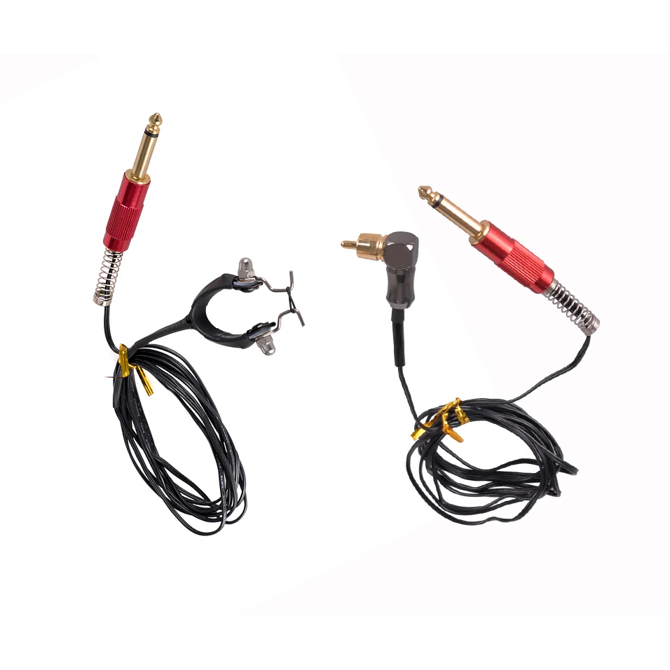 Машинка для татуировки профессиональный клиппер RCA из силикагеля шнур с клипсой