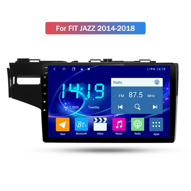 

Car Radio Android 10 IPS 4G+64G Car GPS Navigation For Honda Fit 2014-2018 Support Radio Stereo 4G LTE DSP CARPLAY