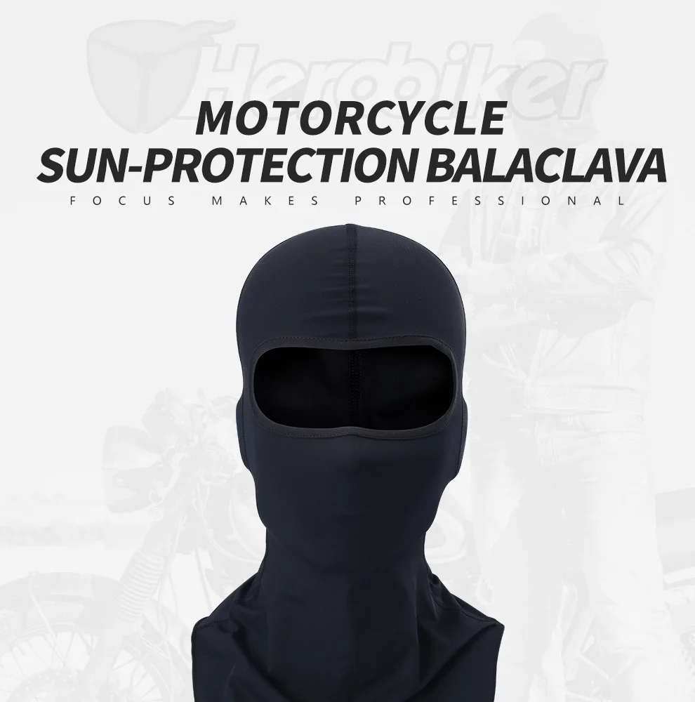 HEROBIKER Мужская Черная мотоциклетная Балаклава мото маска мотоциклетная маска ветрозащитная велосипедная Военная тактическая Пейнтбол Лыжи Маска