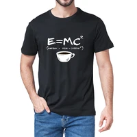 unisex 100 emc2 energy boost graphic coffee lovers tee music history mens novelty oversized t shirt women casual streetwear