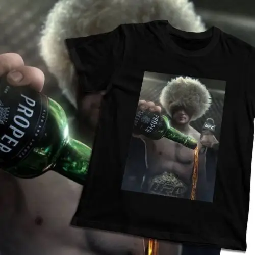 Органический хлопок для мужчин Khabib Nurmagomedov Epic Conor Mcgregor надлежащая Мужская