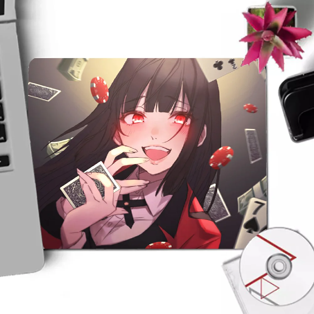 

Kakegurui Jabami Yumeko Gaming Mouse Pad PC Mousepad Game Pad Cartoon Rubber Mouse Pad Office Keyboard Pad