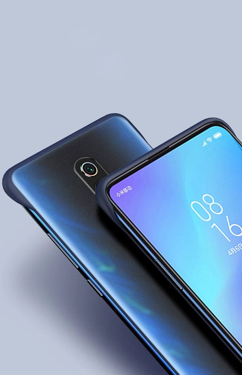 Матовый чехол без оправы для Xio mi Xiao mi Note 8 7 Pro Чехол для Xiaomi mi Note 10 mi 9 t Pro mi 9 t красный mi k20 Pro 7a 7 Чехол