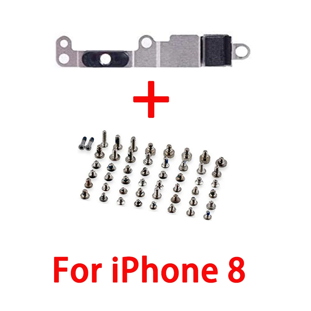 Металлический кронштейн для кнопки возврата и замена винтов iPhone 7 7Plus 8G 8 Plus -