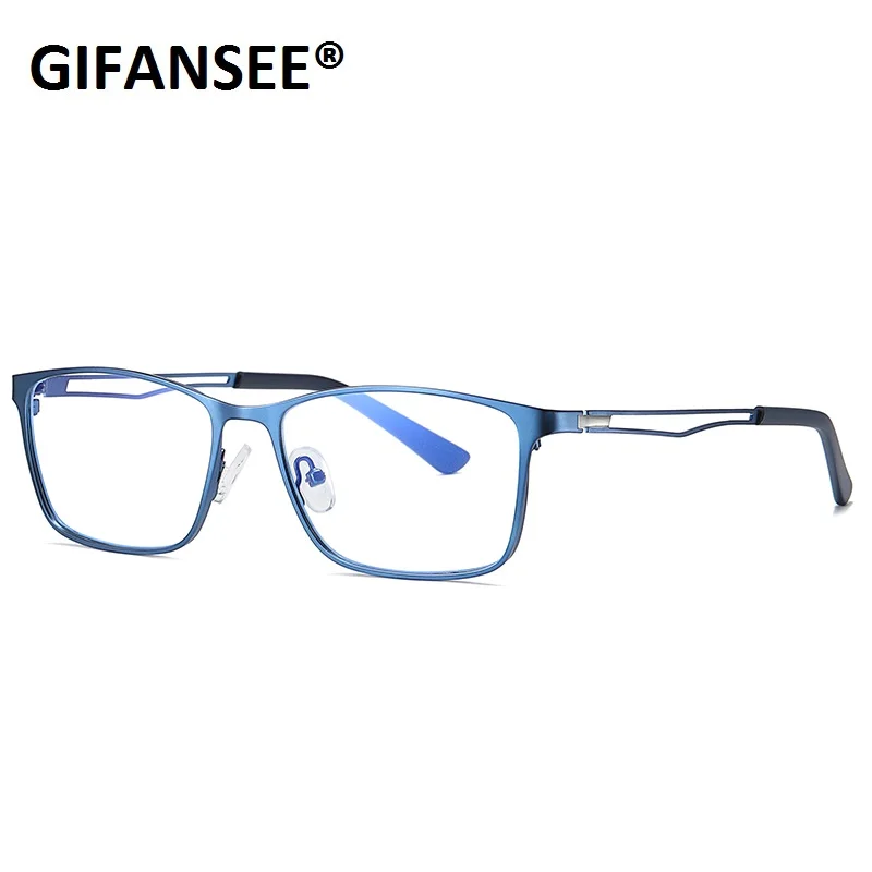 Men Business Computer Glasses High Quality Anti Blue Light Blocking Eyewear For Males phone Gaming Clear UV400 blocker | Аксессуары для