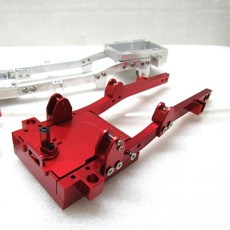 

D12 CNC Metal Body Chassis Frame Beam for WPL D12 1/10 RC Drift Car DIY Upgrade Parts Accessories