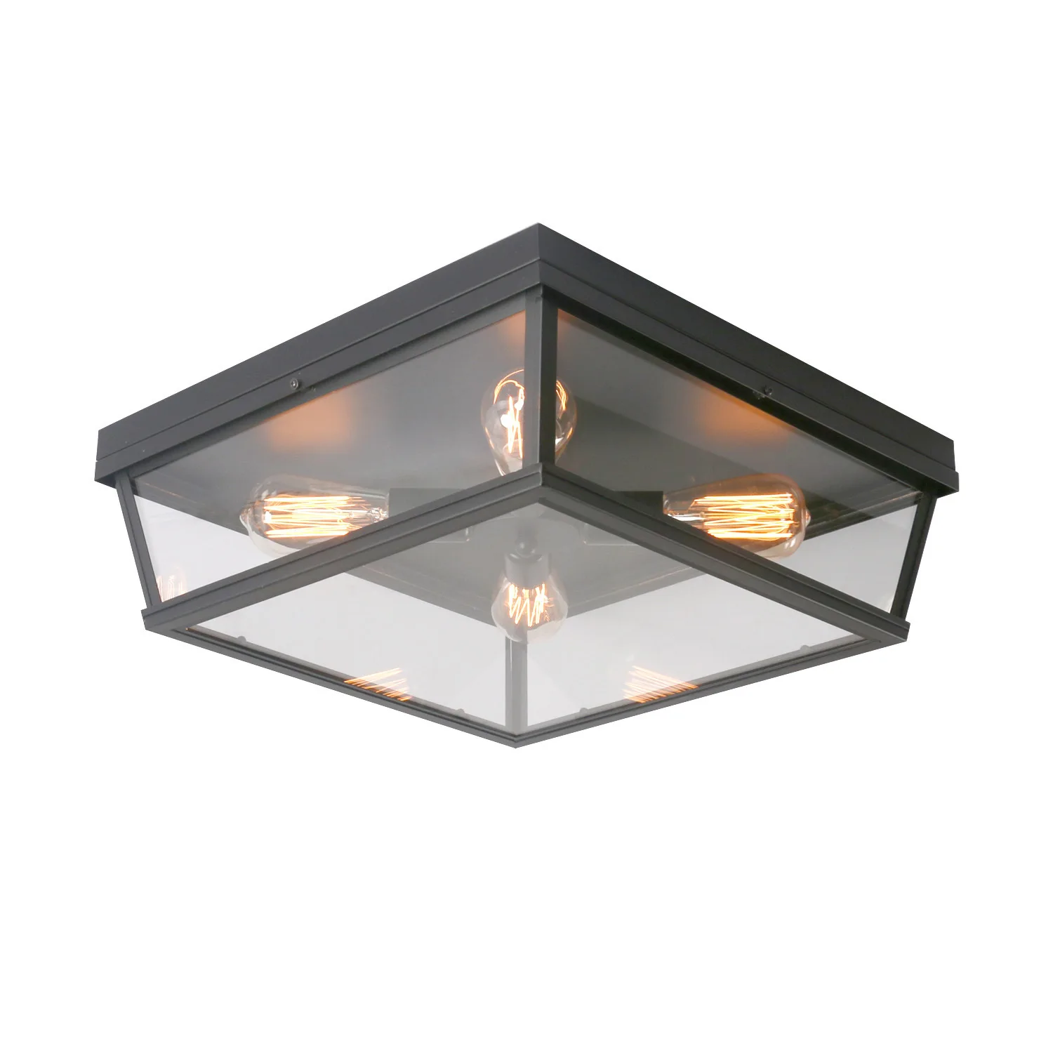 Скандинавский светодиодный потолочный светильник прикроватный алюминиевый для