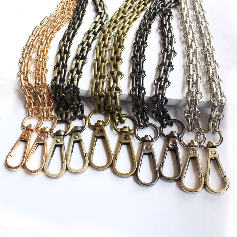 Цепочка сделай сам для сумок ремни черный бронзовый металлический ремешок сумки