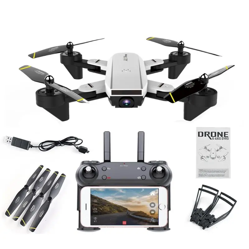 Квадрокоптер SG700 FPV широкоугольная оптическая камера 0.3MP 2MP складной функция