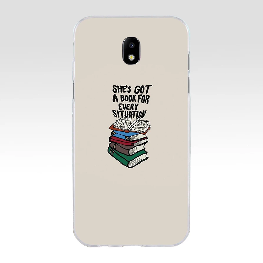 88AA Book Girl Heart Coffee gift Soft Silicone Tpu Cover phone Case for Samsung Galaxy J3 J5 2016 2017 case | Мобильные телефоны и