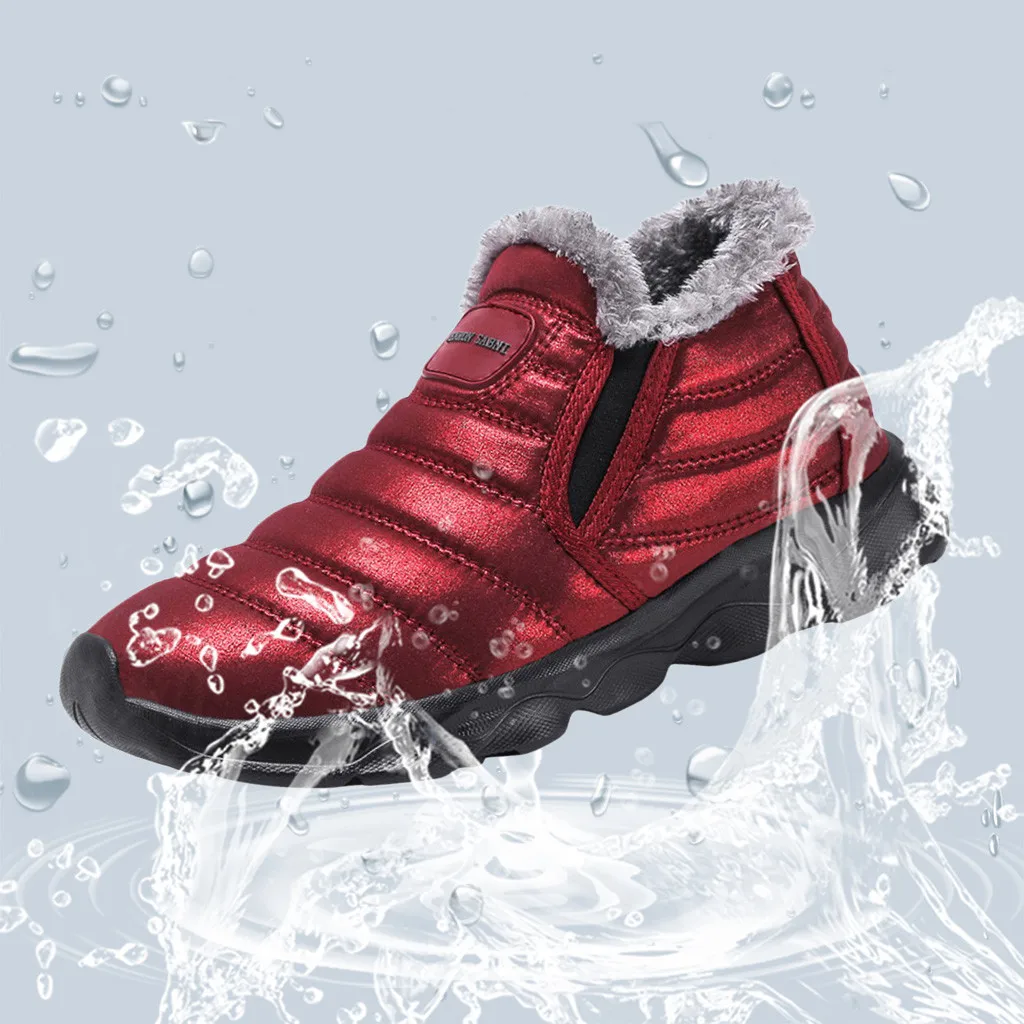 Зимние теплые ботинки женские зимние Модные бархатные уличные спортивные