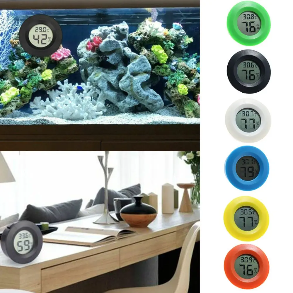Цифровой мини-Термометр-Гигрометр с ЖК-дисплеем 6 цветов | Дом и сад