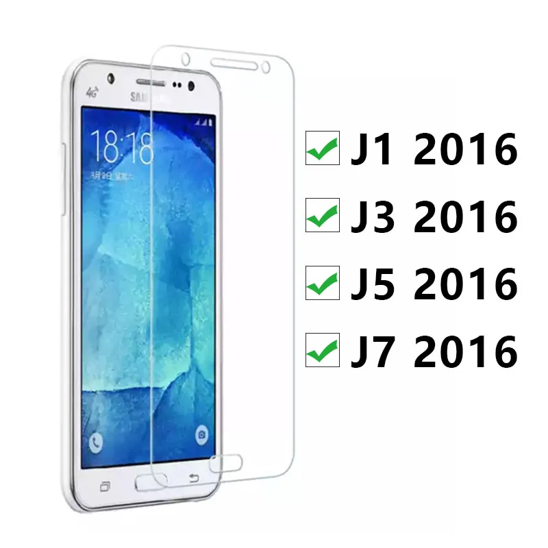 Защитное стекло закаленное для Samsung J5 2016 J3 J1 J7 6 J 1 3 5 7 J52016 5j 3j | Мобильные телефоны и