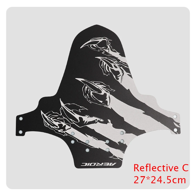 

Bicycle Fenders Mountain Road Bike Fender Front and Rear Pp Plastic Portable Children's Dead Fly Bicycle Mini Flap Accessories