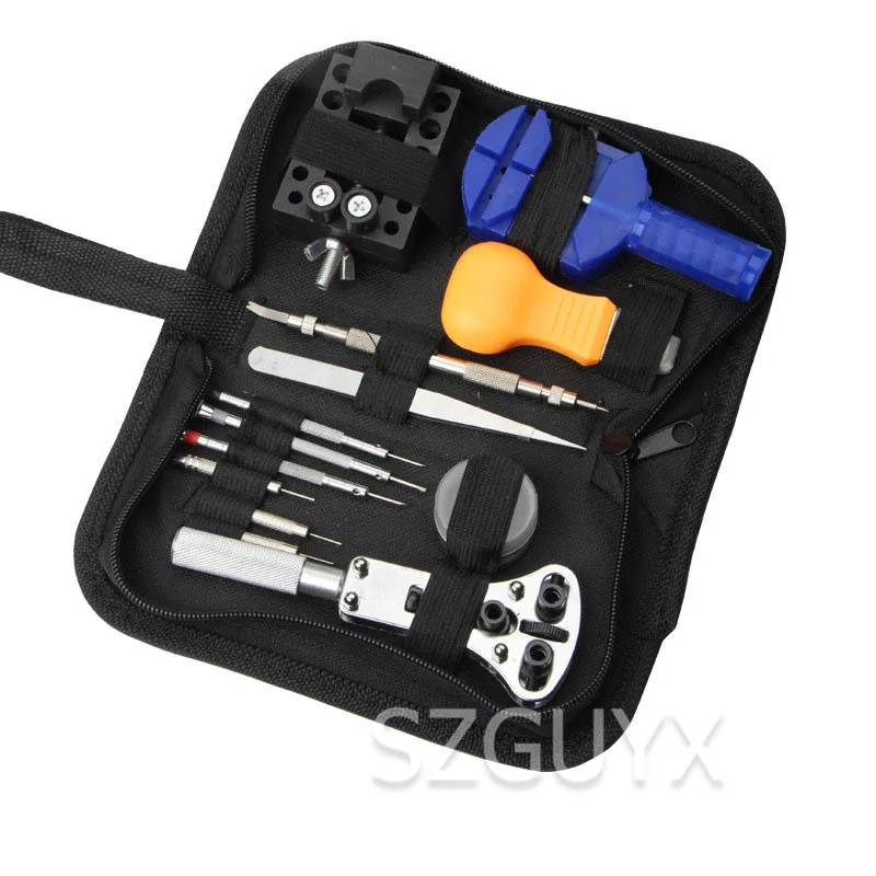 14 шт. ремонт часов набор инструментов 13 штук снимите заднюю крышку и ремешок