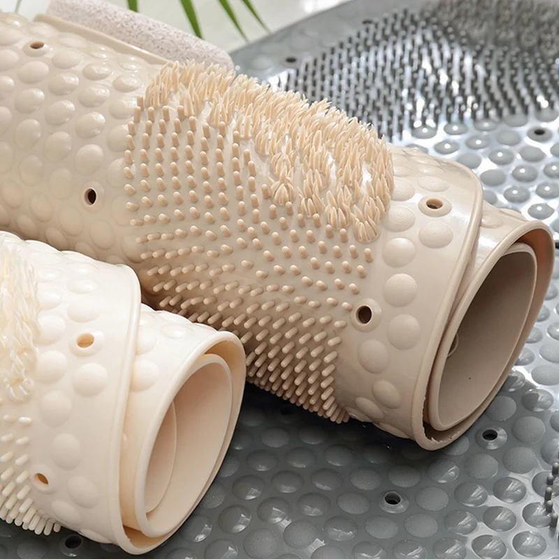 

Toilet Bathroom Non-Slip Mat Household Bathroom Grind Stone Floor Mat Shower Room Massage Foot