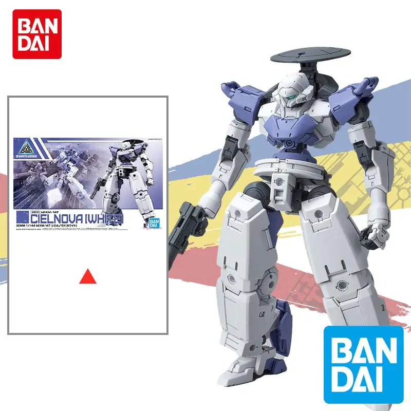 

BANDAI 30MM 1/144 bEXM-14T Cielnova Sharnova white Action Figure Collectible Model Children Toys Festival Gift