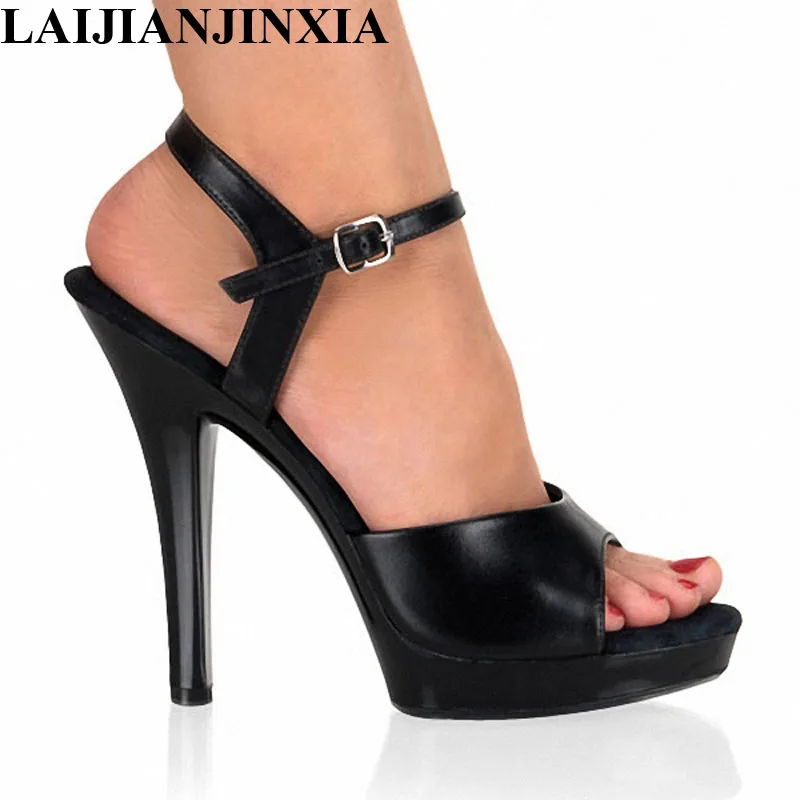 LAIJIANJINXIA Wedding New Sexy Women 13CM Dancer High-heeled Shoes Night Club Pole Dancing Shoes Sexy Dance Shoes