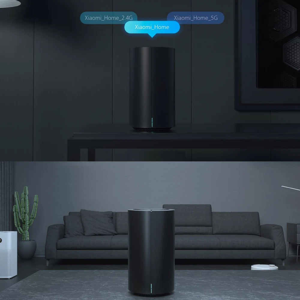 Маршрутизатор Xiaomi Mi AC2100 двухчастотный Wi Fi 128 МБ 2 4 ГГц 5 покрытие 360 ° двухъядерный