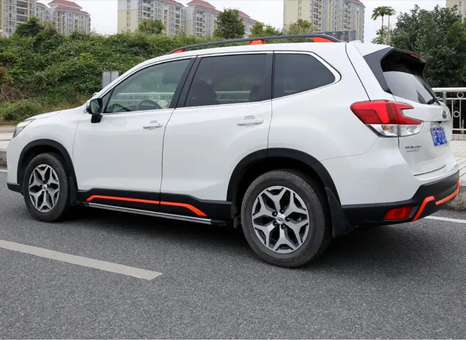 Для Subaru Forester людей Модифицированная обшивка кузова выделенный передний и задний бампер внешняя отделка модернизированная спортивная серия