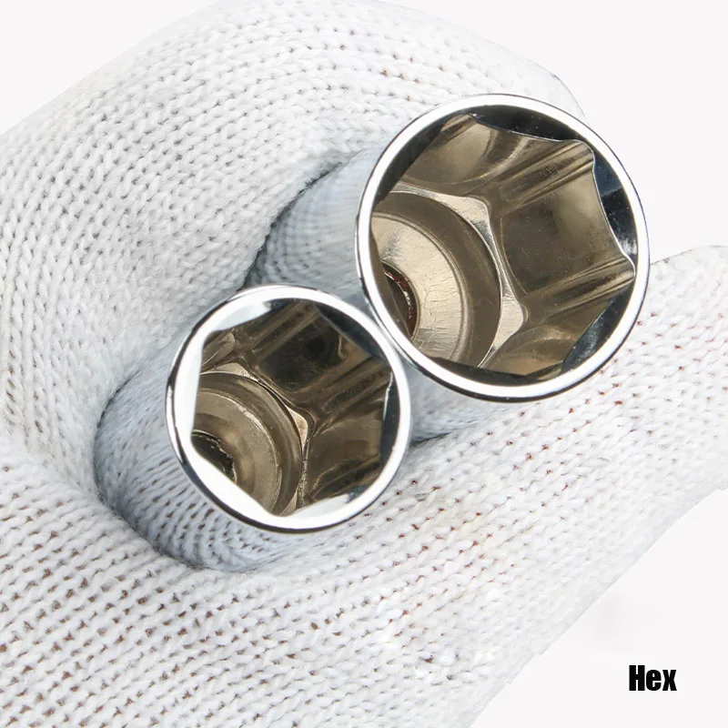 1 шт. Набор торцевых головок с шестигранным хвостовиком 3/8 дюйма мм |