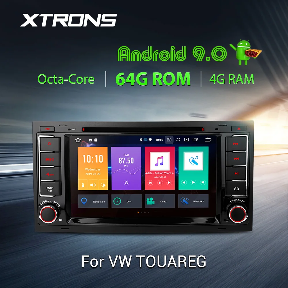 XTRONS Android 9 0 PX5 Восьмиядерный автомобильный Радио стерео Мультимедиа DVD плеер GPS для