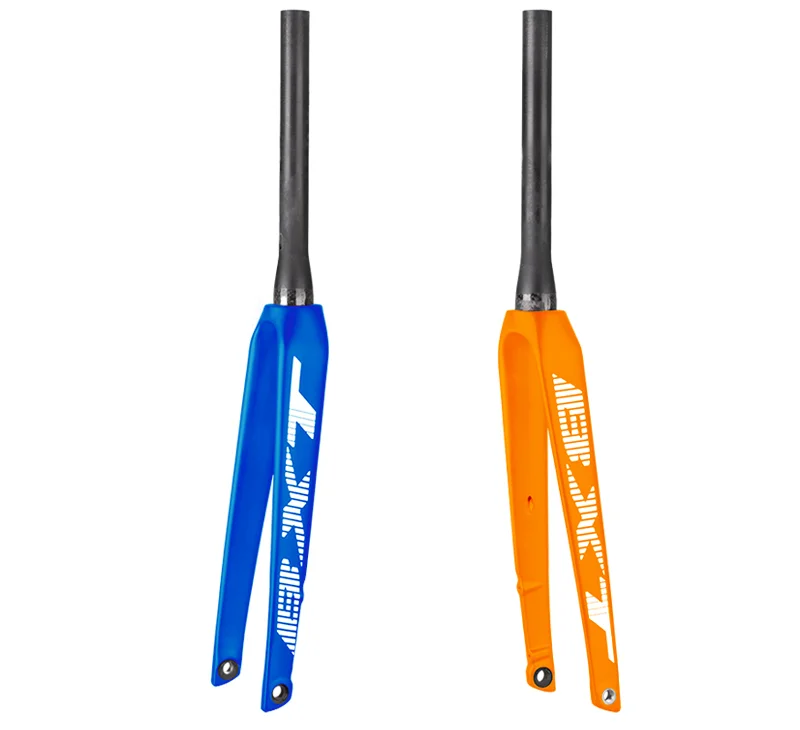 

Disc Brake Road Bike Carbon Frok 140mm Flat Mount Disc Brake Full Carbon Road Bicycle Fork Thru Axle 12mm Road Carbon Fiber Fork