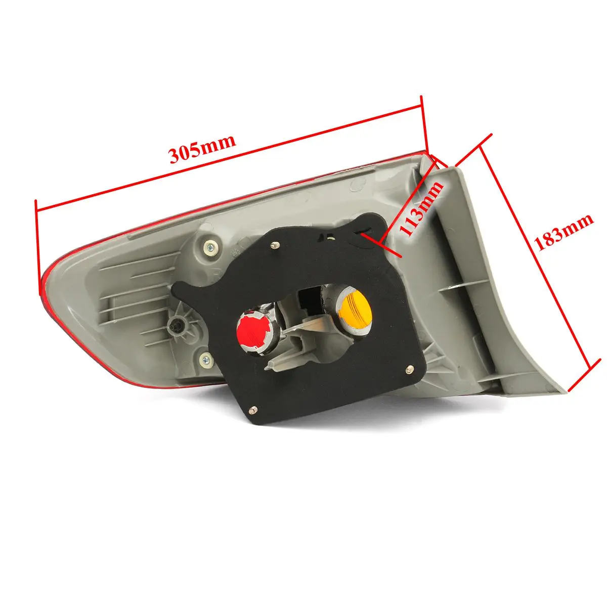 

Pair Car Rear Brake Lamp Outer Left Passenger side Tail Light for Toyota Corolla 2008 2009 2010 8155002460 Car Accessories