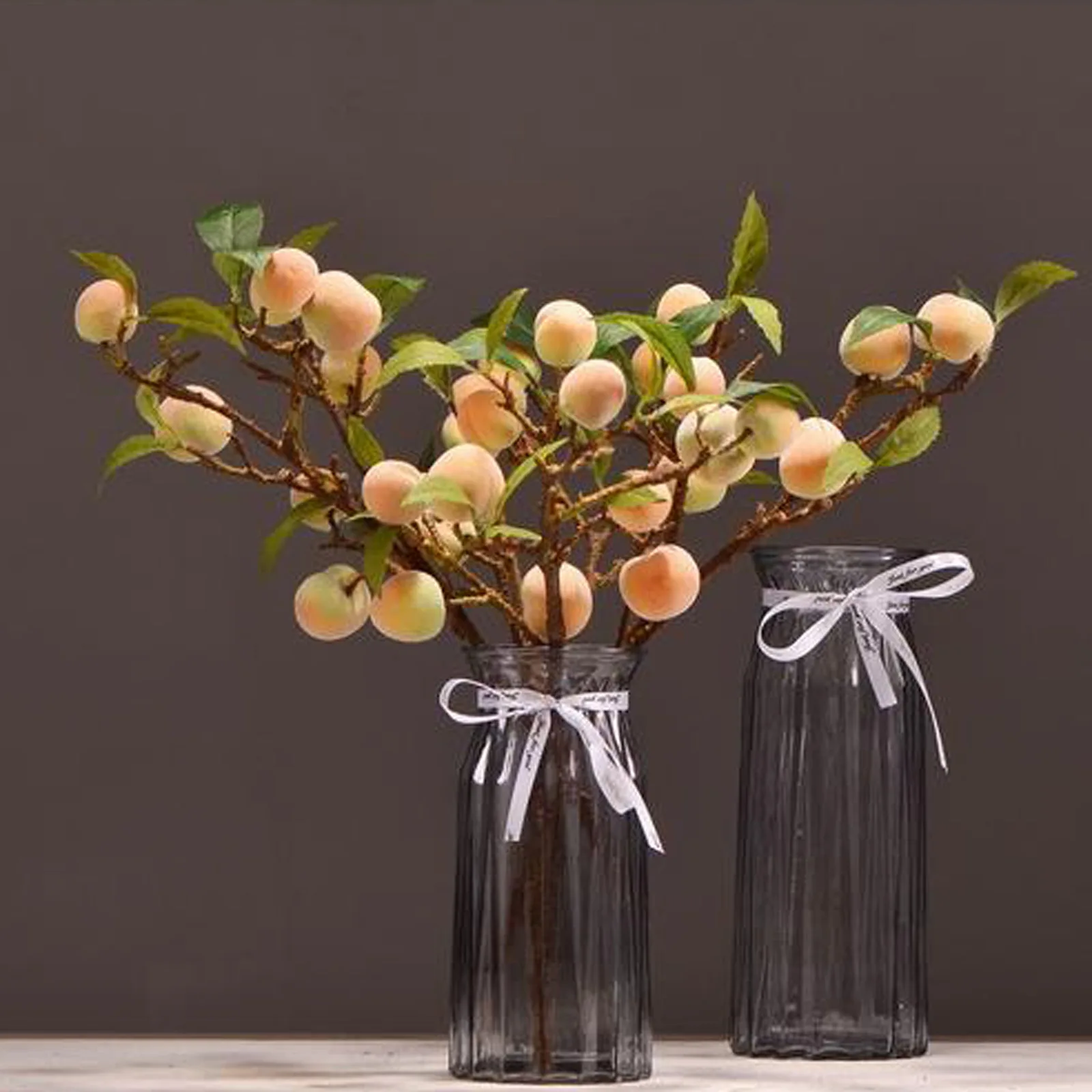 Искусственные цветы и принтами в виде лимонного дерева филиал искусственные