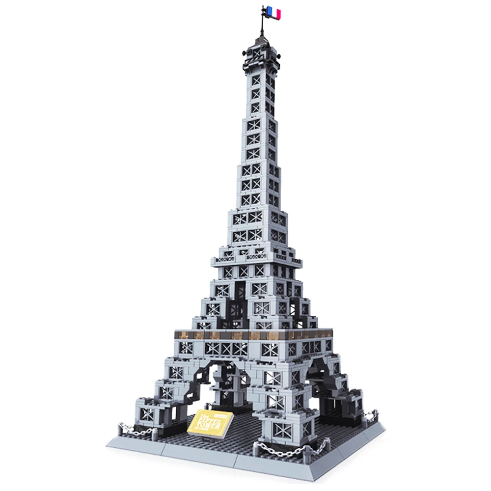 

Creative model of the creator of the French Eiffel Tower building blocks for children's gifts
