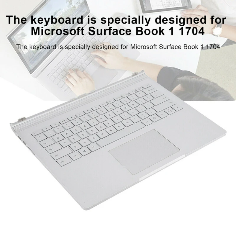 Multifunctional All Keys Fashion For Microsoft- Surface Book1st Base Laptop Keyboard 1704 Replacement L2S Built-in battery