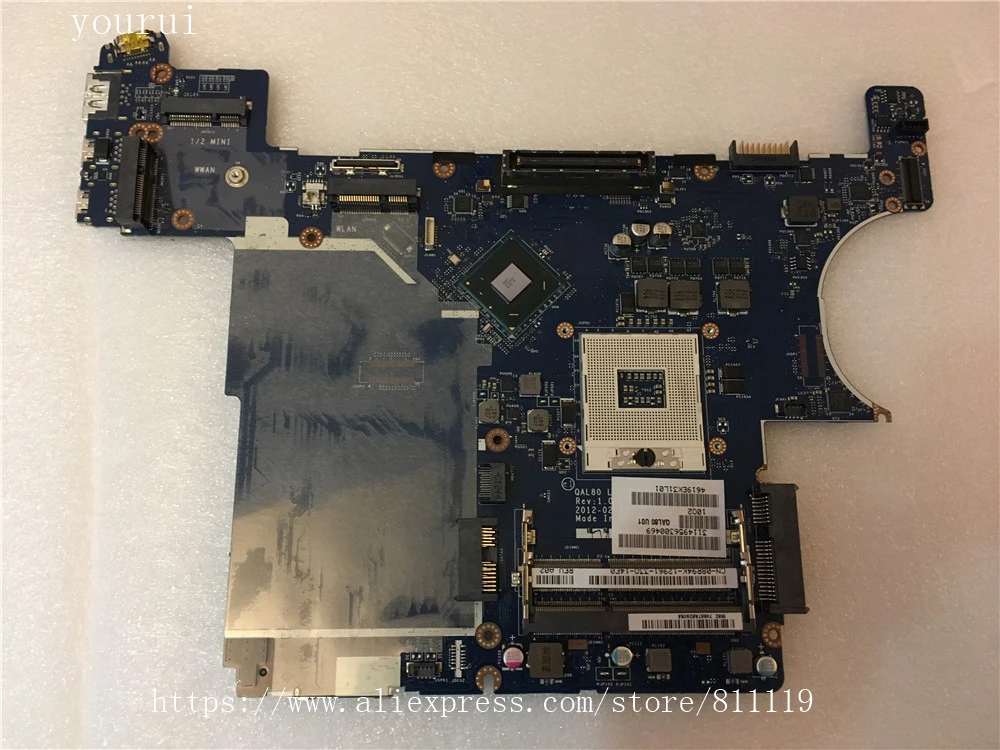

Yourui для Dell Latitude E6430, материнская плата для ноутбука CN-08R94K 08R94K 8R94K, модель 100% рабочий