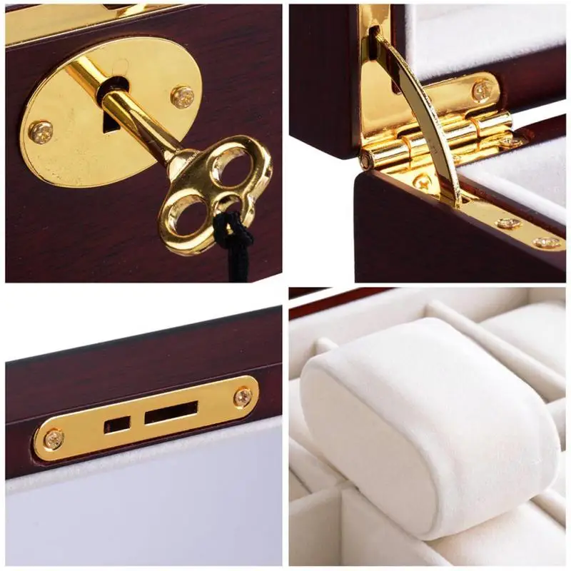 Прочный прочный роскошный деревянный защитный портативный модный ударопрочный