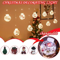 10 led copper wire string christmas crafts holiday lights 8 flashing modes