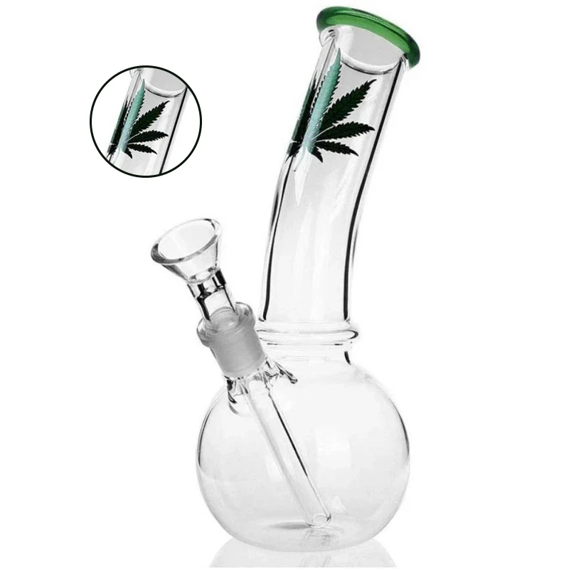 

8 Inch Handmade Glass Hookah Glass Pipes For Smoking Vase Shisha Accessories Home Decoration Gift For Friends Free Shipping