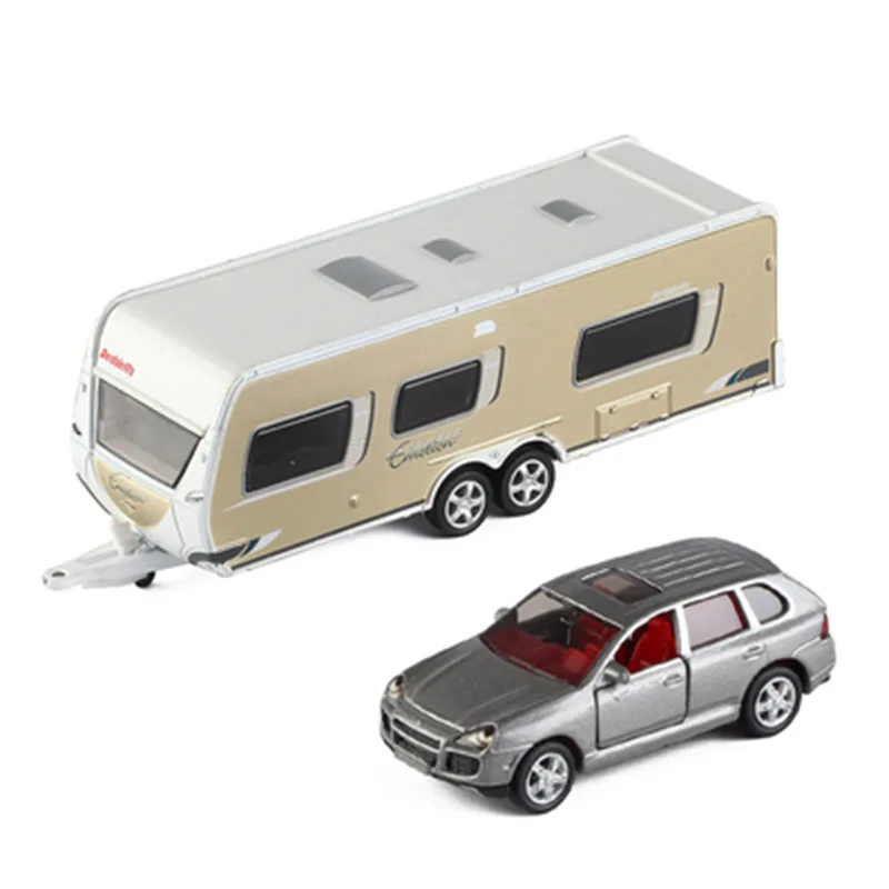 Siku 1: 64 Cayenne RV литая под давлением модель автомобиля металлический материал