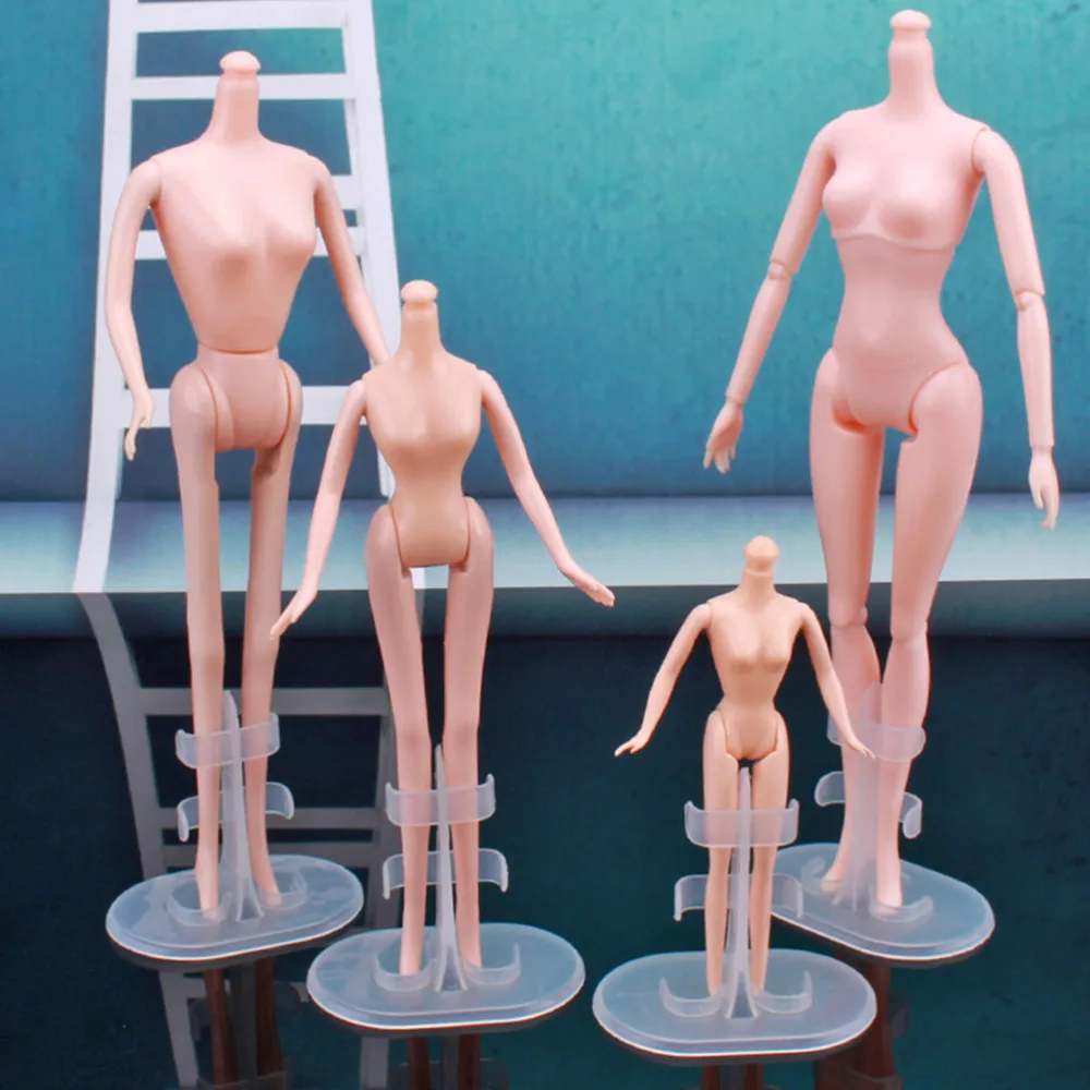 

1Set Household Doll Stand PVC Doll Display Holder Portable Doll Display Mold Rack