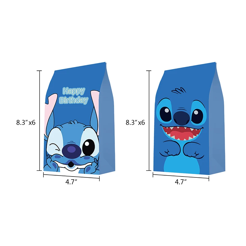 Праздвечерние чные принадлежности Lilo &amp Stitch латексные баннеры с синими стежками