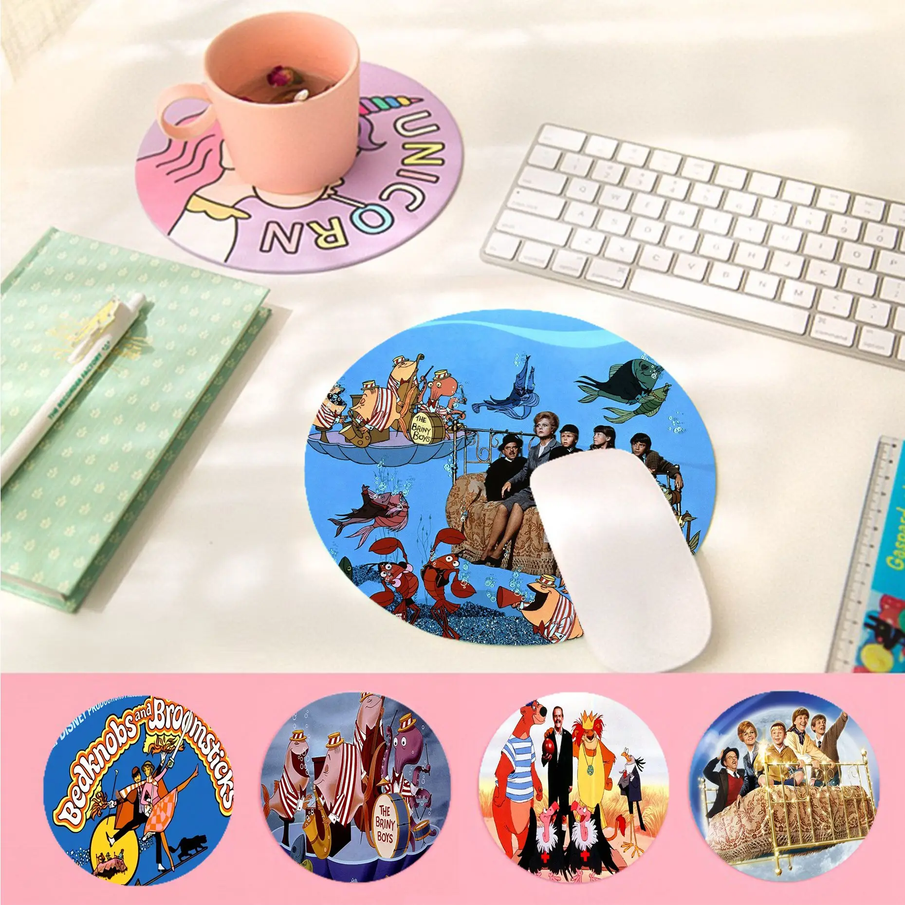 

Your Own Mats Disney Bedknobs and Broomsticks Keyboard Gaming MousePads gaming Mousepad Rug For PC Laptop Notebook