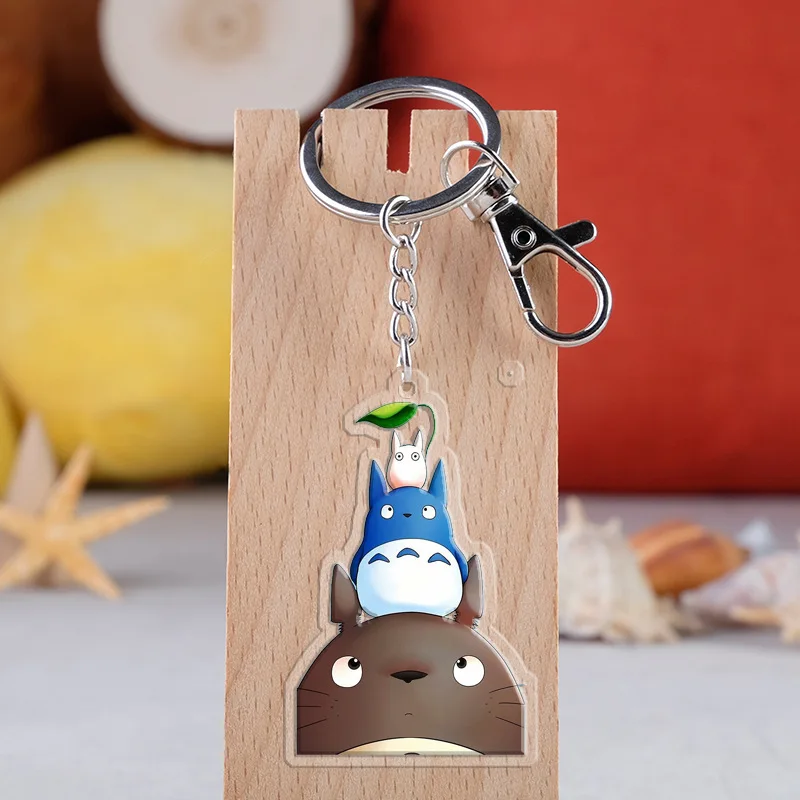 Kiki's Delivery Service Totoro steirted Away No Face Man акриловый фигурный брелок изысканный