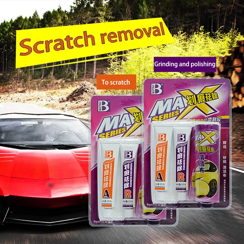 

Car Scratch Paint Care Body Polishing Scratching Paste Repair Agent Car Scratch removal Tools Kit Set