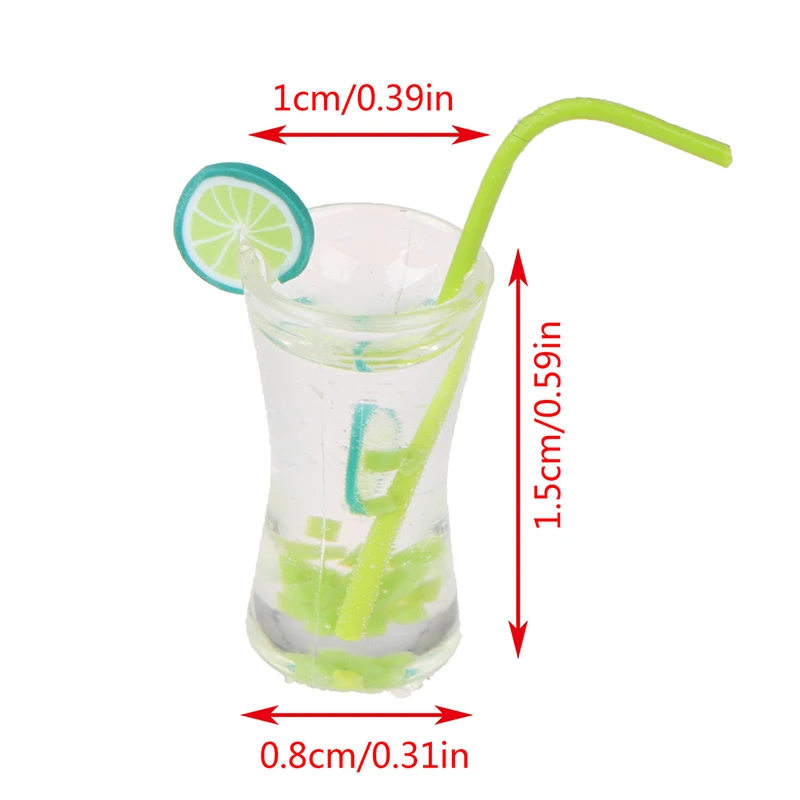 

1Pcs DIY Miniature Dollhouse Coffee Cup Mini World Dolls Accessories 1:12 Kitchen Room Food Mini Drink Tea Milk Cup For Doll