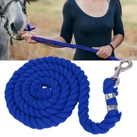 2m 20mm thickened colorful woven bolt rope soft horse riding lead rope halter braided horse rope horse leading rope braid