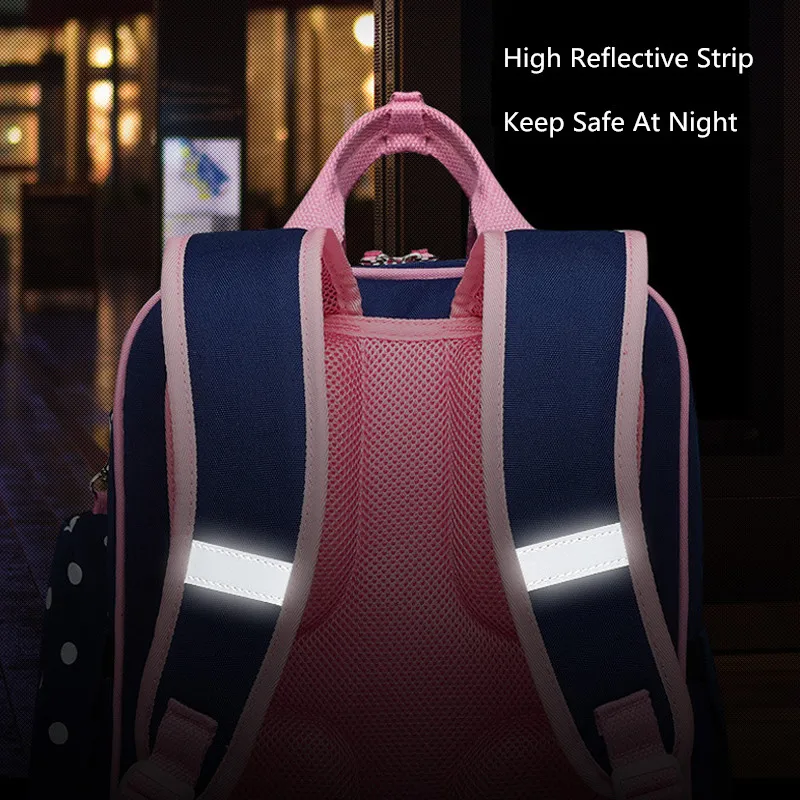 Детский ортопедический школьный рюкзак OKKID школьная сумка для девочек ранец