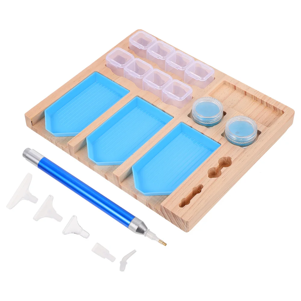 

1 Set Diamond Painting Tray Organizer Holder DIY Diamond Painting Kit Tool Plate