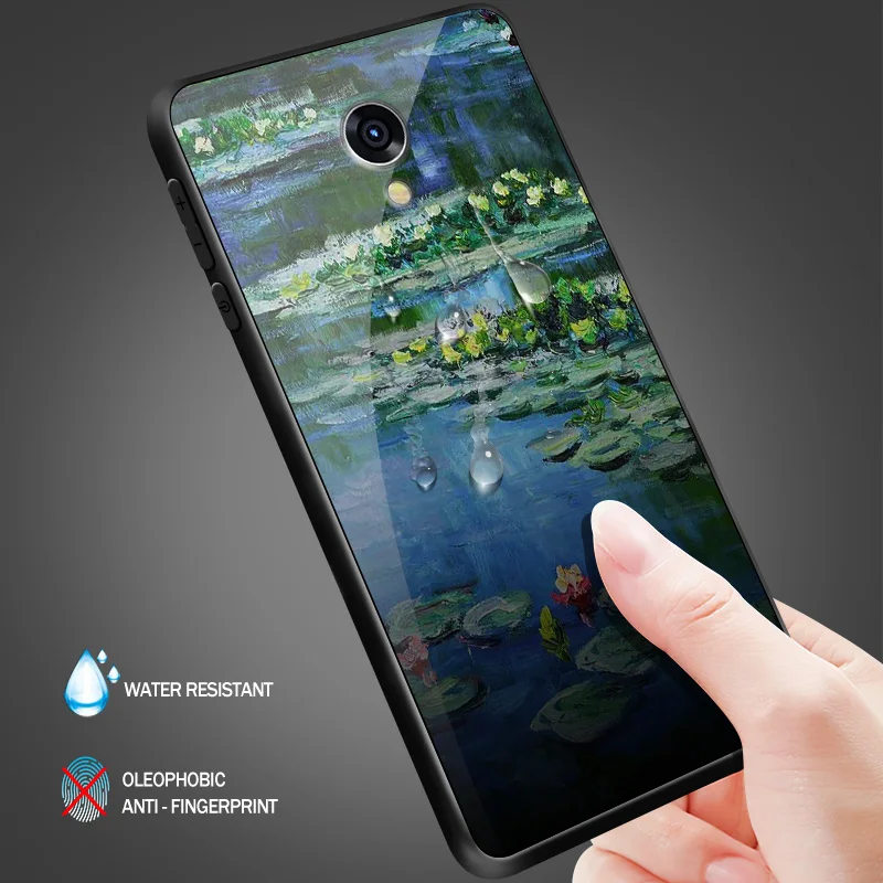Для iPhone 6S 5s SE 6 7 8 Plus XR XS MAX противоударный чехол из закаленного стекла для Meizu M8 M5 M6 M9 Note 16th Plus роскошные чехлы для телефонов