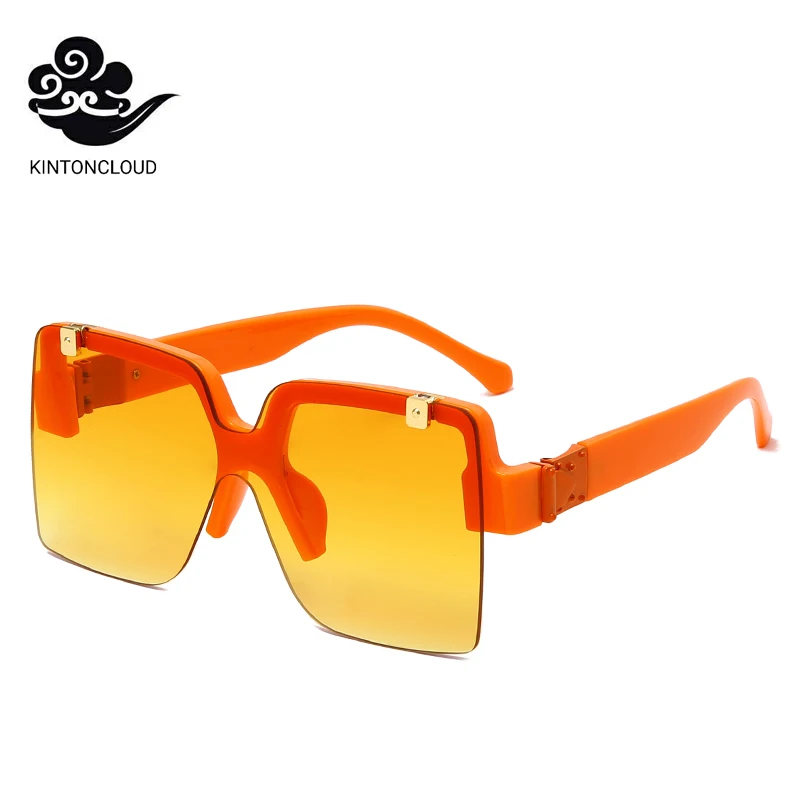 

2021 Retail Wide Groovy Plastic Wholesale Sunglasses Shades Rectangle Oversize Boys Magnetic Hip Women Big Frames Trends Big